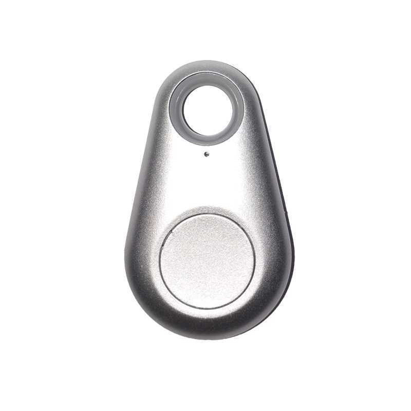 Mini Bluetooth-spårare i vattendroppe-design. Håll koll på nycklar, väskor eller husdjur via mobilen. Larm vid avstånd, räckvidd upp till 10 m. Fungerar även som kamerafjärr. Upp till 6 mån standby. CR2032-batteri ingår. Finns i flera färger.